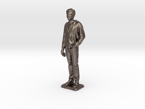 Chris C (Model #2) - Pre Maker Faire Meetup May 20 in Polished Bronzed Silver Steel
