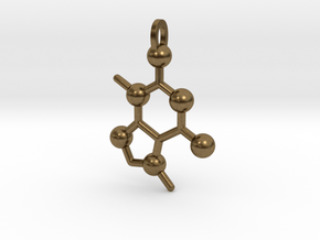 Chocolate Molecule in Natural Bronze