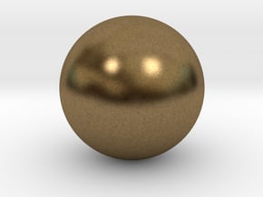 Sphere in Natural Bronze