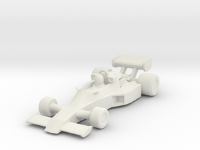 Lotus 77 HO scale in White Natural Versatile Plastic