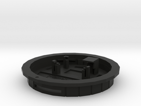 PiCamera Canon rear cap (bfd=0.0) in Black Natural Versatile Plastic