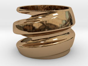 BASHIBA Spiral (16.50 mm) in Polished Brass