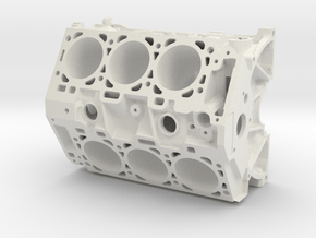 Engine in White Natural Versatile Plastic