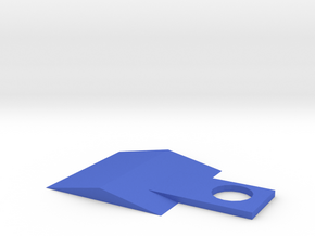 Scraper in Blue Processed Versatile Plastic