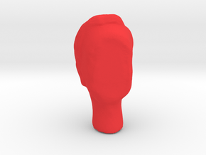 Head in Red Processed Versatile Plastic