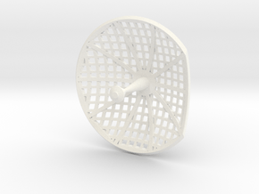 Apollo SM HGA Dish 1:10 in White Processed Versatile Plastic
