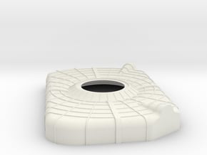 Apollo SM Aft Heat Shield 1:10 in White Natural Versatile Plastic