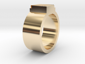 Pinky ring in 14K Yellow Gold