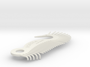 Seahorse Curl Rev in White Natural Versatile Plastic