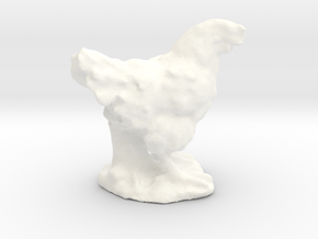 Chicken Miniature in White Processed Versatile Plastic