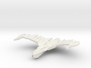 HawkWing Class Cruiser (wings Up) in White Natural Versatile Plastic
