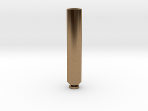 Long Drip Tip(1) in Natural Brass