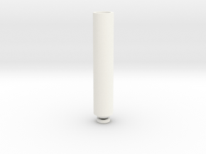 Long Drip Tip(1) in White Processed Versatile Plastic