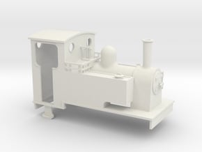 1:35 scale side tank loco  in White Natural Versatile Plastic