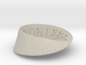 Deakin University Möbius Strip | 2mm in Natural Sandstone
