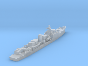 HMS Exmouth F84 in Smooth Fine Detail Plastic: 1:1250