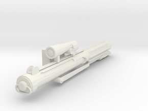 Trooper Blaster in White Natural Versatile Plastic