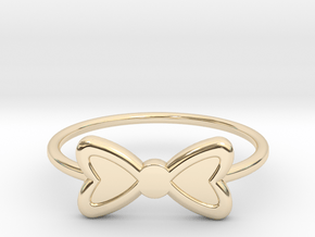 Knuckle Bow Ring, 15mm diameter by CURIO in 14K Yellow Gold
