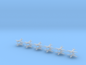 1/600 Supermarine Attacker F.1 (x12) in Tan Fine Detail Plastic