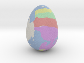 My Egg (Created in Magic 3D Easter Egg Painter) in Full Color Sandstone