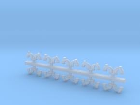 10 Doppel-Wendler Lüfter (1/220) in Tan Fine Detail Plastic
