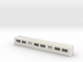  N Gauge Mk 3 EMU PTS 1:148 in White Natural Versatile Plastic