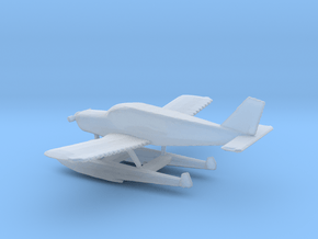 1:400 Piper PA28 Cherokee Floatplane in Tan Fine Detail Plastic