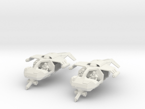 15mm Legionary Gun-Speeders (x2) in White Natural Versatile Plastic