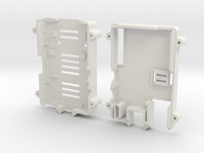 Blank Pi Case in White Natural Versatile Plastic