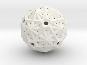 six pentagon dodekas h in White Natural Versatile Plastic