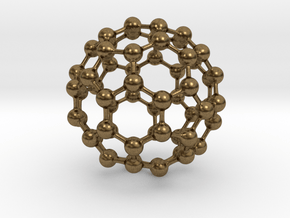 Buckyball C60 in Natural Bronze