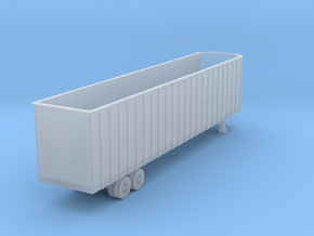 48 foot WoodChip Trailer - Zscale in Tan Fine Detail Plastic