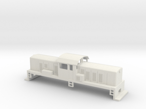 DSC Locomotive, New Zealand, (OO Scale, 1:76) in White Natural Versatile Plastic