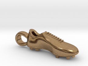 Soccer shoe in Natural Brass