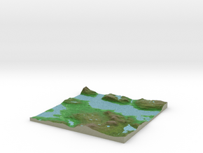 Terrafab generated model Tue Jun 03 2014 11:34:02  in Full Color Sandstone
