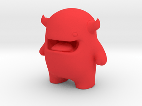 Alf Mascot Character in Red Processed Versatile Plastic
