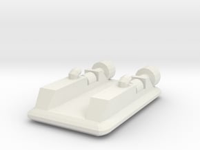 Hovercraft 1:700 in White Natural Versatile Plastic