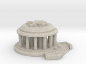 Temple of the Sun Display Piece Small in Natural Sandstone