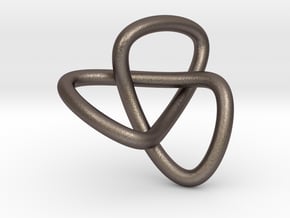knot simplex in Polished Bronzed Silver Steel