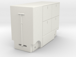 1/32 Scale Flight Deck Tool Box in White Natural Versatile Plastic