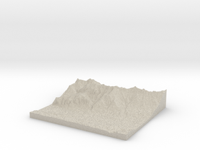 Model of Völs in Natural Sandstone