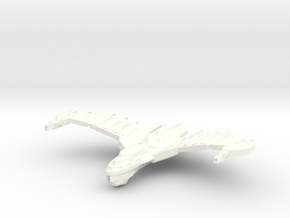 HawkWing Class Cruiser (wings Up) Small in White Processed Versatile Plastic