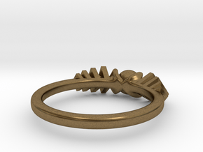 Arrows Ring in Natural Bronze