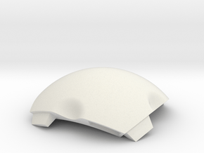 NSphere Thick (tile type:4) in White Natural Versatile Plastic