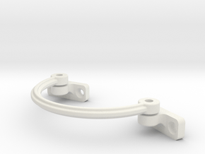 32 mm Arc - Cantilever Arm Assembly For 2mm Bolt & in White Natural Versatile Plastic