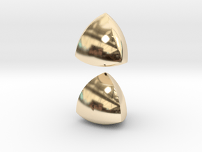 Jumbo (4cm) Meissner Solids in 14K Yellow Gold