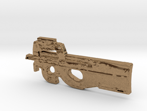 FN P90 in Natural Brass