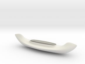 Canoe in White Natural Versatile Plastic
