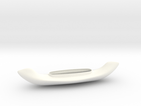 Canoe in White Processed Versatile Plastic