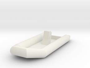 Zodiac Boat 1:100 (type 2) in White Natural Versatile Plastic